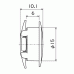 パンロック白　Φ１５×６（１００個）