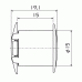 パンロック白　Φ１５×１５（１００個）