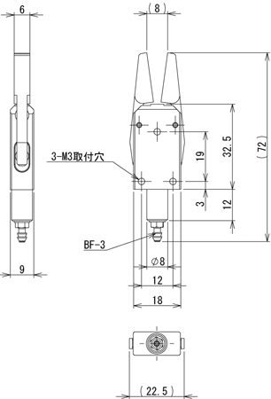 アインツ ランナーチャックＥＬ（センサー付） CHK-EL-12-C【387-8798