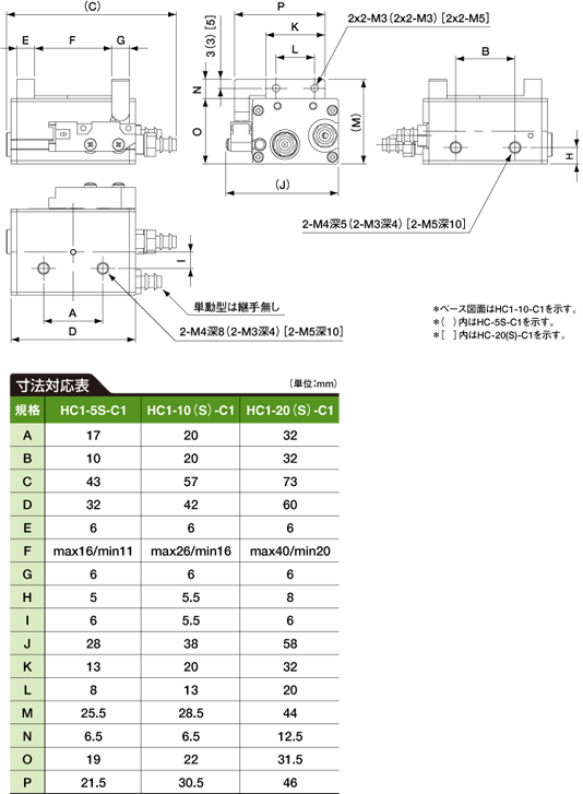 大幅値下げランキング ランナーチャック 株 スター精機 アインツ 平行チャック 単動 １０ＳＴ HC1-10S-C1 1個